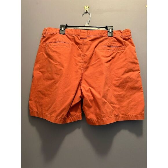Savane Men's Cargo Shorts Orange Size 42 Multi-Pocket Casual Summer - Picture 5 of 11